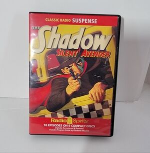 “The Shadow Silent Avenger” CDs - episodes from the 1930s-1940s - Orson Welles r